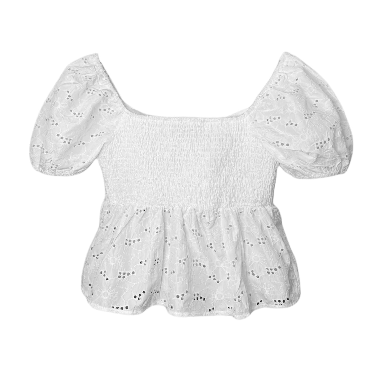 Summer Sweetheart Eyelet Top