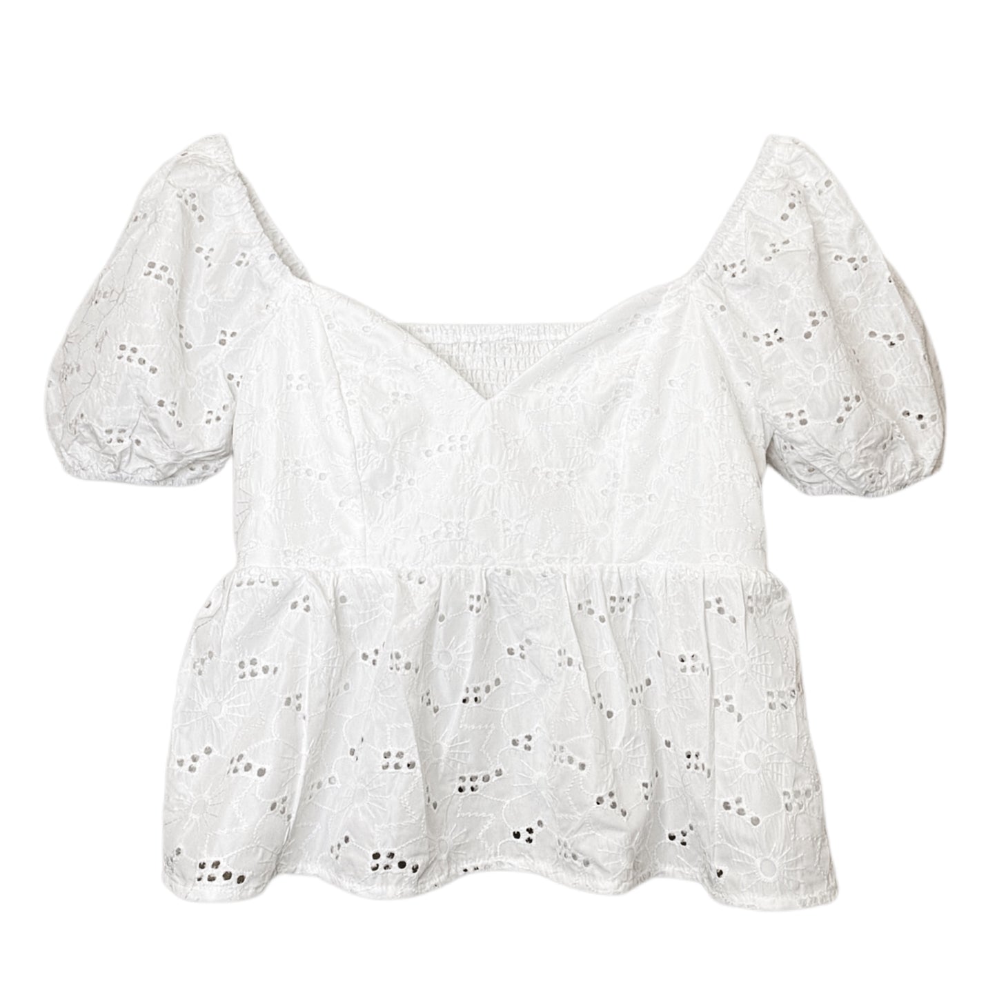 Summer Sweetheart Eyelet Top