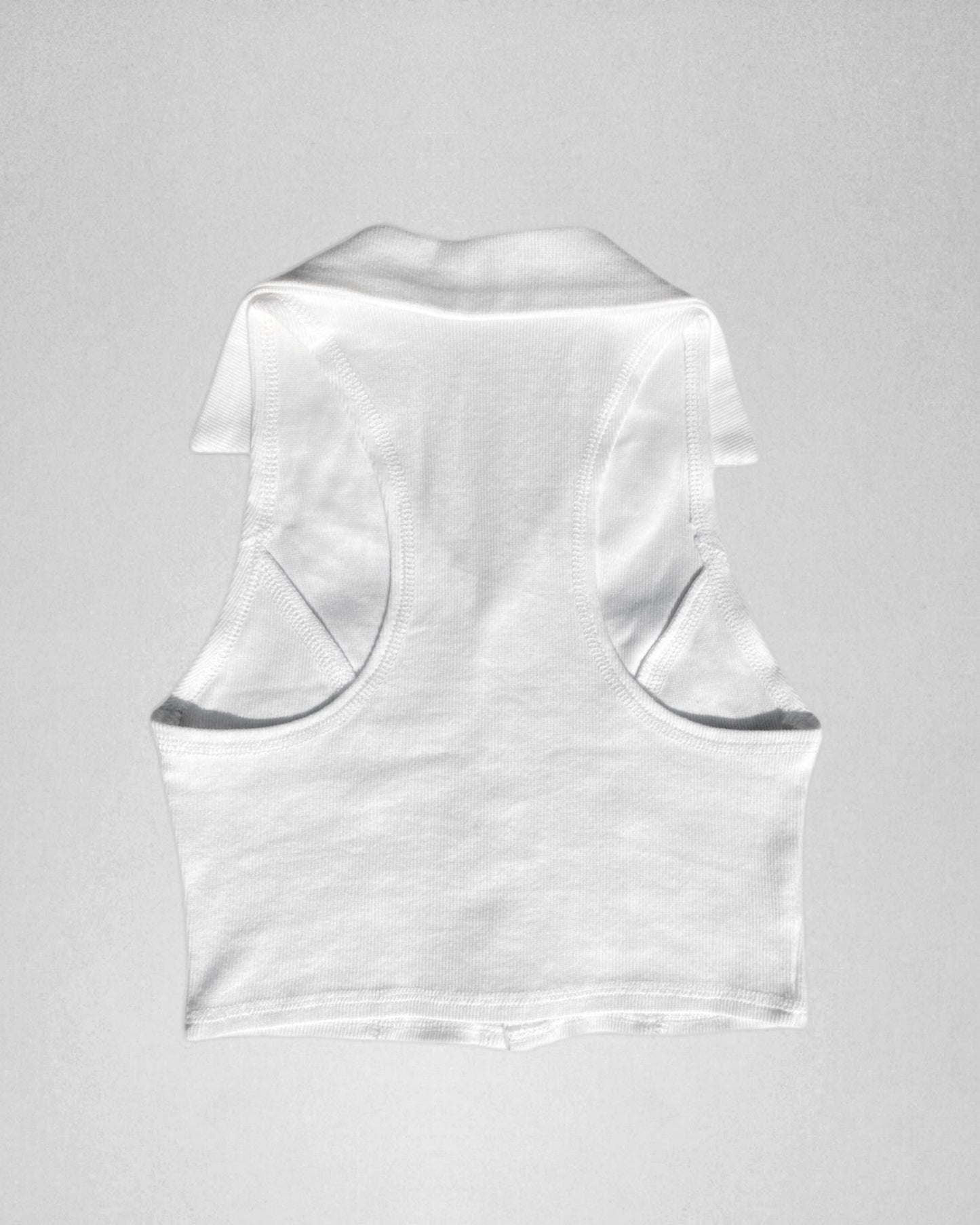 Cropped Polo Tank